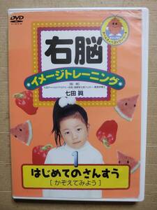 セル版　DVD 右脳イメージトレーニング はじめてのさんすう 1 七田眞　動作確認済み