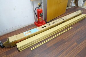 A　静岡県発　巾94cm×174cm　中古訳あり　コーナン　パネルドア　ナチュラル色　蛇腹　簡易間仕切り　パーテーション　木目調