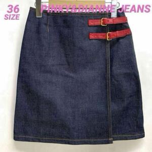 PINKY&DIANNE JEANS Y2K デニムミニスカート B8416