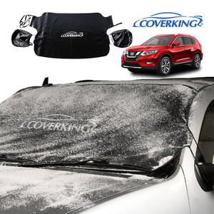 COVERKING 正規品 専用設計 フロントガラスカバー ミラーカバー付 雪 霜 凍結 花粉 黄砂 日産 エクストレイル T32系 カバーキング