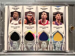 幻★時代を作った7人ジャージ 06 Topps Luxury Kobe Bryant Allen Iverson Tracy McGrady Ray Allen Marbury Johnson Arenas Panini バスケ