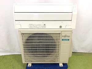 美品 FUJITSU 富士通 ノクリア エアコン おもに10畳用 8畳～12畳 2.8kW 自動熱交換器洗浄 2WAY除湿 暖房 AS-C281L 2021年製 TD11077MA