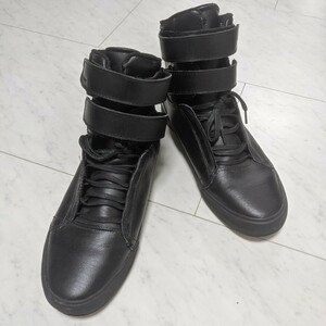 SUPRA スープラ SOCIETY レザー ハイカット スニーカー 27cm