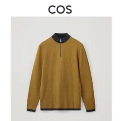 〈 COS 〉 Textured Organic Cotton Jumper