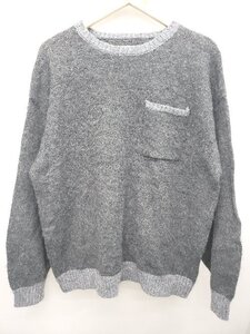 ◇ MN.L MONO-MART LADYS モノマート 長袖 ニット セーター サイズF グレー ブルー系 レディース P