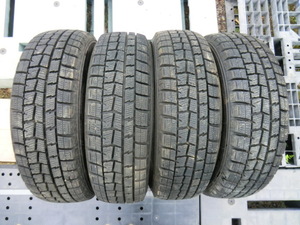 165/65R13 77Q DUNLOP WINTERMAXX WM01 9.5分山 4本組 管理SK12R66-W5067