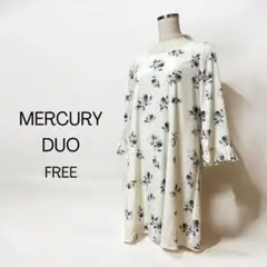 MERCURYDUO マーキュリーデュオ ヴィンテージ フラワー ワンピース F