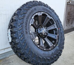 265/70R17 285/70R17 120 150 プラド ハイラックス サーフ FJ H3 タイヤホイールセット 17インチ DeathRock ヨコハマ ジオランダー MT G003