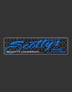 スコッティキャメロン ステッカー Sticker Scotty Script Rectangle 4 colors set