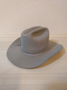 デッドストック【American Hat company】カウボーイハット/ フェルトハット ボルサリーノ Borsalino ステットソン