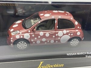 京商 KYOSHO 1/43 日産 みずたマーチ ピンク Jコレクション JC18004BP