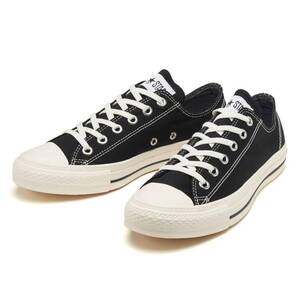 ☆CONVERSE ALL STAR STITCHING WT OX 黒/生成り 28.0cｍ コンバース オールスター ステッチング WT オックス 31305381