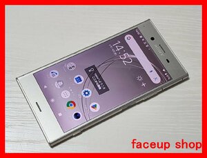 　★【41603WM】 ジャンクちょい美品 SoftBank 701SO SONY Xperia XZ1 ウォームシルバー 1円 ! 1スタ !