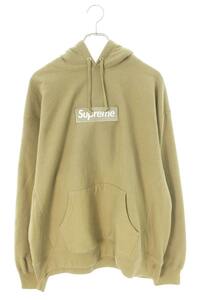 シュプリーム パーカー 23AW Box Logo Hooded Sweatshirt サイズ:L ボックスロゴフーデッドスウェットシャツパーカー 中古 OM10