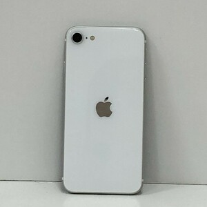 07w5113★1円~ Apple iPhone SE 第2世代 64GB 動作確認済み MHGQ3J/A A2296 ホワイト アップル 本体のみ SIMロック無し【中古品】