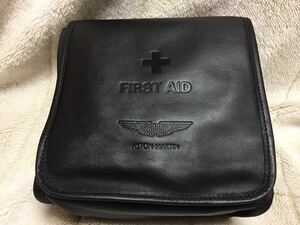 【未使用 保管品 純正】アストンマーチン 救急キット First-aid kit オプション 本革ケース ASTONMARTIN アストンマーティン