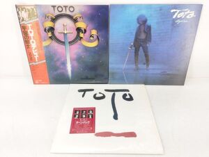 サ/ LP TOTO トト HYDRA ハイドラ / 宇宙の騎士 / Turn Back ターンバック /3枚セット /HY-0482