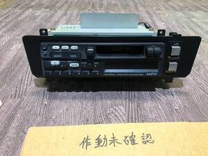 カーステレオ SANYO FT-X1 5F545014 カセット　動作未確認　管17594