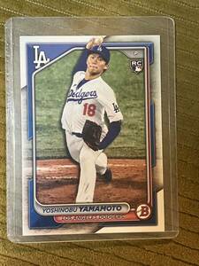 TOPPS Bowman baseball card MLB 2024 山本由伸 ルーキーカード ドジャース ルーキーカード 36