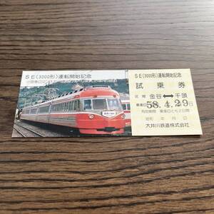 K54. SE運転　試乗券