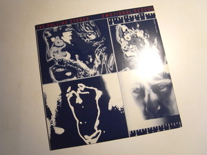 特大ポスター付き 日本盤 The Rolling Stones Emotional Rescue　ローリングストーンズ