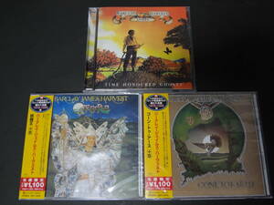 BARCLAY JAMES HARVEST / time honoured ghosts, octoberon, gone to earth CD バークレイ・ジェイムス・ハーヴェスト プログレ サイケ