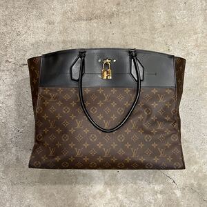 【極美品】LOUIS VUITTON シティ スティーマー XXL モノグラム キャンバス バッグ ビッグサイズ メンズ(ルイ ヴィトン)