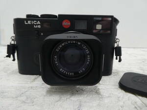 ☆ Leica ライカ M6 レンズ SUMMICRON-M 1:2/35 ASPH. E 39 フィルムカメラ 中古品 1円スタート ☆
