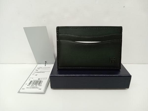 RALPH LAUREN ラルフローレン パープルレーベル FALL カードケース レザー 箱 タグ付き モスグリーン 通年