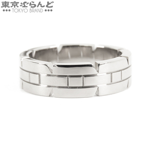 101738739 カルティエ CARTIER タンクフランセーズ リング ホワイトゴールド K18WG 14号相当 54 指輪 ユニセックス 仕上済