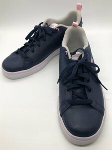 ■【YS-1】 プーマ PUMA スニーカー ■ SOFT FOAM プラス ネイビー系 × ピンク系 24cm 【同梱可能商品】K■