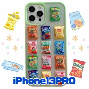 iPhone13pro ケース Snacks! 食品サンプル お菓子