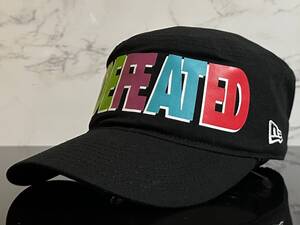 【未使用品】127B お洒落★NEW ERA ニューエラ×UNDEFEATED アンディフィーテッド コラボ ワーク キャップ 帽子《伸縮前59㎝～62㎝位迄》