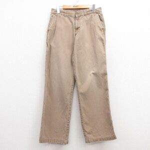 W31/古着パタゴニア patagonia パンツ メンズ ダック地 コットン ベージュ カーキ 24dec13 中古 ボトムス ロング