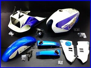 《W6》良品♪GSX1100Sカタナ カスタムペイント外装set♪タンク/アッパーカウル/ロアカバー/サイドカバー/フロントフェンダー♪GSX750S♪