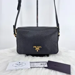 【雷市場（ポンジャン）商品韓国直送】 PRADA(プラダ) ヴィッテロ フェニックス クロスバッグ ブラック （ 1bd163 ）