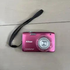 【動作確認済・付属品付】Nikon COOLPIX s3100 フレッシュピンク