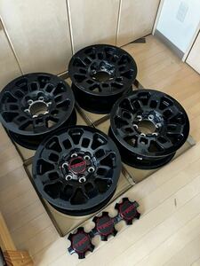 【中古】USトヨタ純正 TRD Pro 16x7.0(+13)6H139.7 106 ホイール4本セット FJクルーザー タコマ 4ランナー ハイラックス サーフ