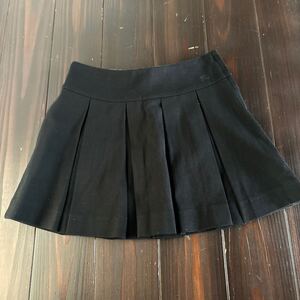 バーバリー★BURBERRY★中古★美品★一回着用★110★スカート ★プリーツスカート★黒★子供服