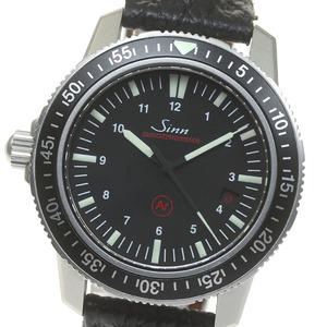 訳あり ジン Sinn 603 EZM3 デイト 自動巻き メンズ _825727