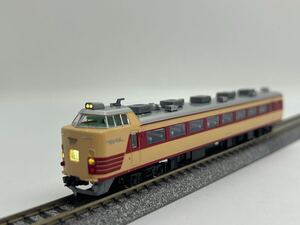 クハ481-1502 ライト点灯確認 単品 マイクロエースA-3691国鉄485系1500番台 テールライト改造 特急「いしかり」セットばらし品