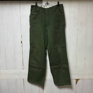 1円〜 極美品 special 90s USA製 BEN DAVIS フリスコ パンツ W32 オリーブ グリーン 古着 ビンテージ vintage carhartt ベンデイビス 軍