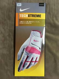 【 送料無料！・未使用品！】★ナイキ・上質なフィット感と確かなフィーリング◇NIKE TECH XTREME ゴルフグローブ◇WOMEN