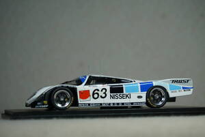 1/43 ルマン spark Porsche 962C #63 1990 Le Mans 24h 13th TRUST NISSEKI ポルシェ 962 C トラスト 日石 #159