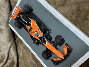 【中古美品】スパークモデル SPARKMODEL★1/18★Mclaren HONDA MCL32★マクラーレンホンダ★オーストラリアGP　2017