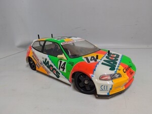 ■希少 タミヤ TAMIYA RC 1/10 シビック ボディ シャーシ■