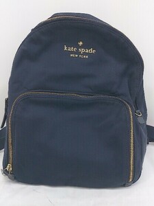 ◇ KATE SPADE NEW YORK ケイトスペード ニューヨーク ミニリュック ネイビー レディース P