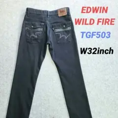 EDWIN WILD FIRE エドウィン TGF503 裏起毛 W32inch