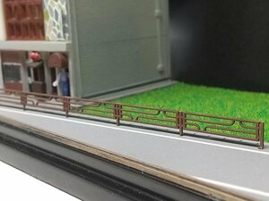 ガードパイプB 1/150 Nゲージ ストラクチャー セーフティーフェンス ジオラマ レイアウト 鉄道模型 モジュール アクセサリー