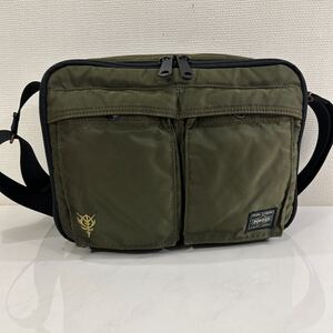 ポーター　コラボ　STRICT-G×PORTER ショルダー　ガンダム　グリーン　 吉田カバン SHOULDER